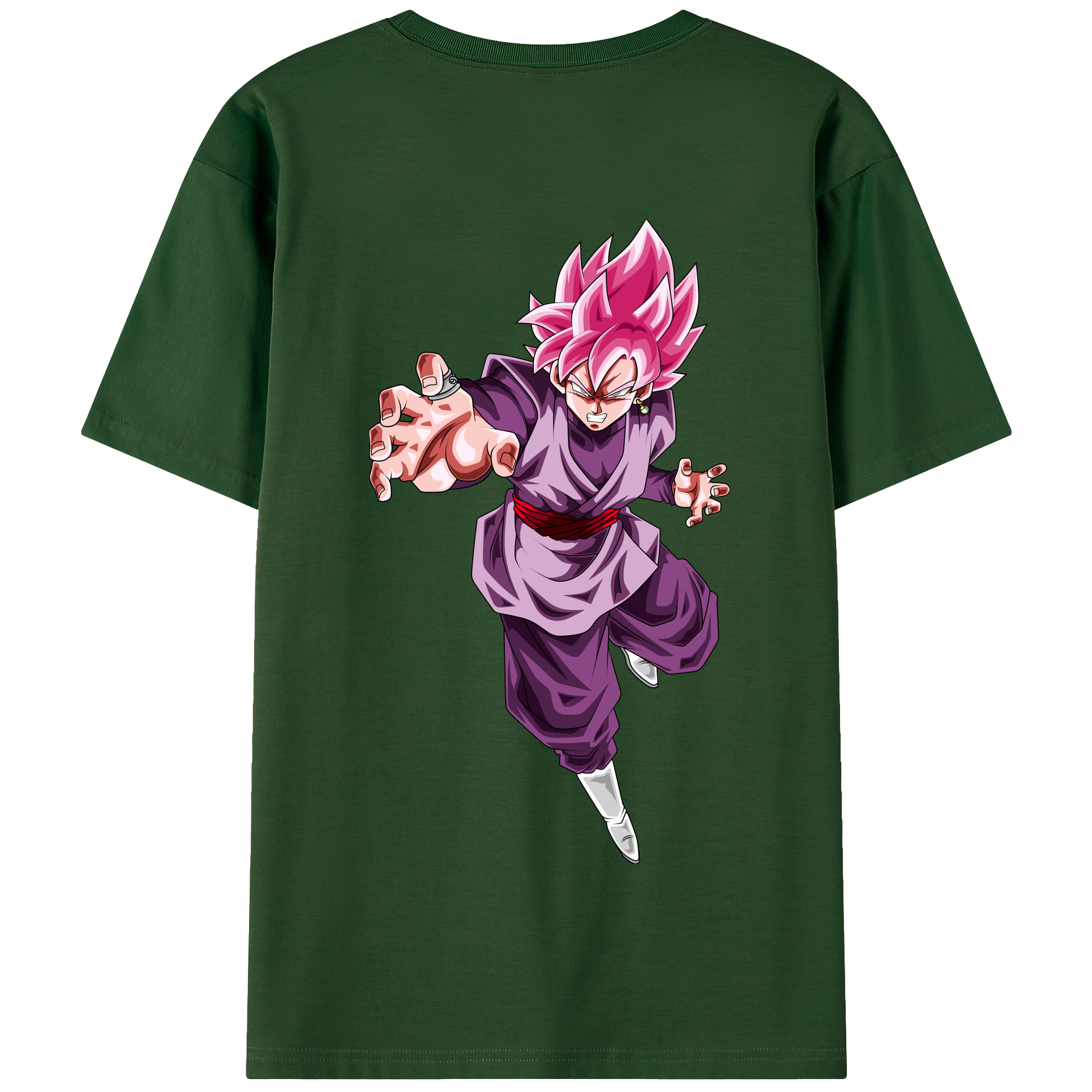 （画像用） ドラゴンボール ベジット DRAGON BALL Vegetto 綿100％半袖Tシャツ（背面プリント）